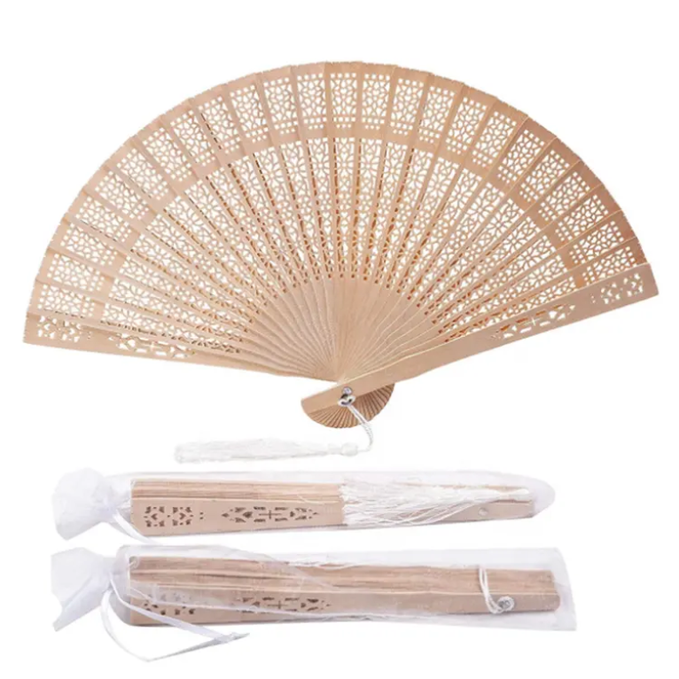 Custom wedding wooden hand fans Birthday Party Decor Gifts Fan for wedding return gifts